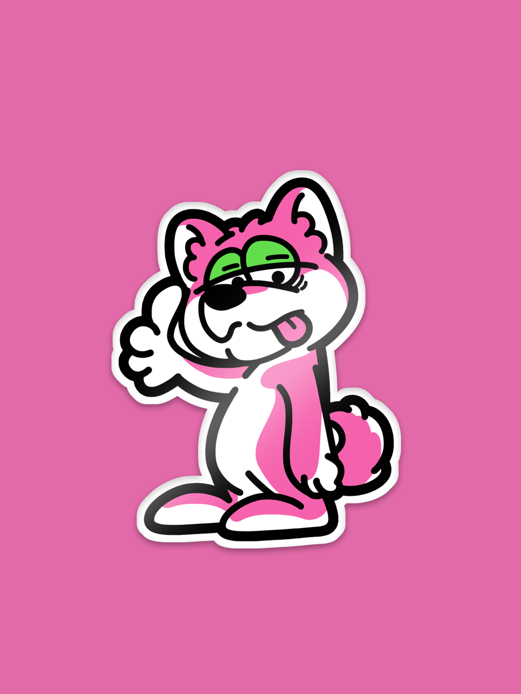 6 good dogs sticker set -vol.1