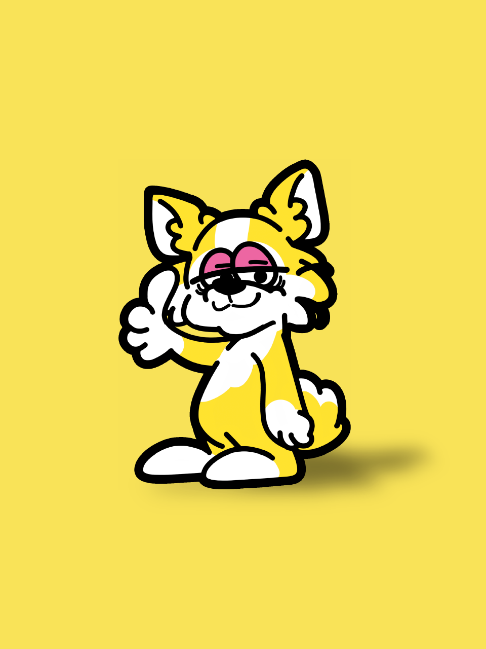 a.d.g. face Hoodie Chihuahua -チワワ-