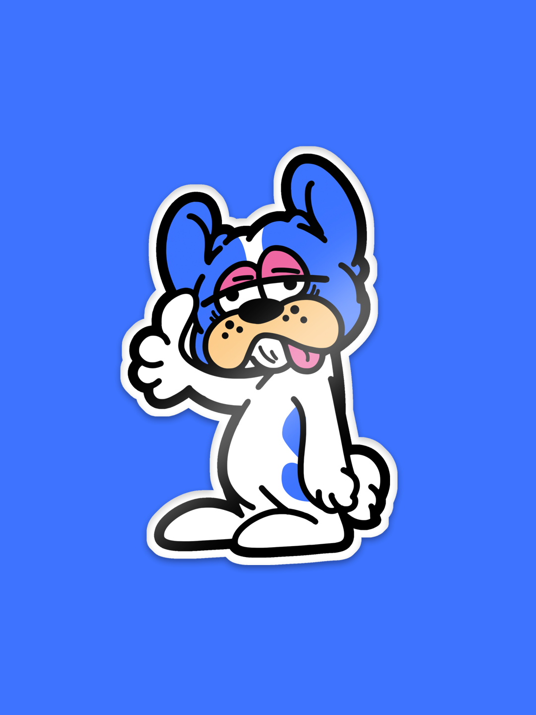 6 GOOD DOGS Sticker Set -Vol.1