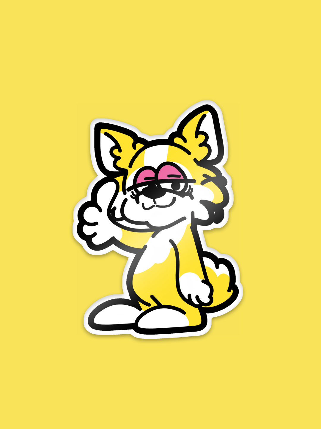 6 GOOD DOGS Sticker Set -Vol.1