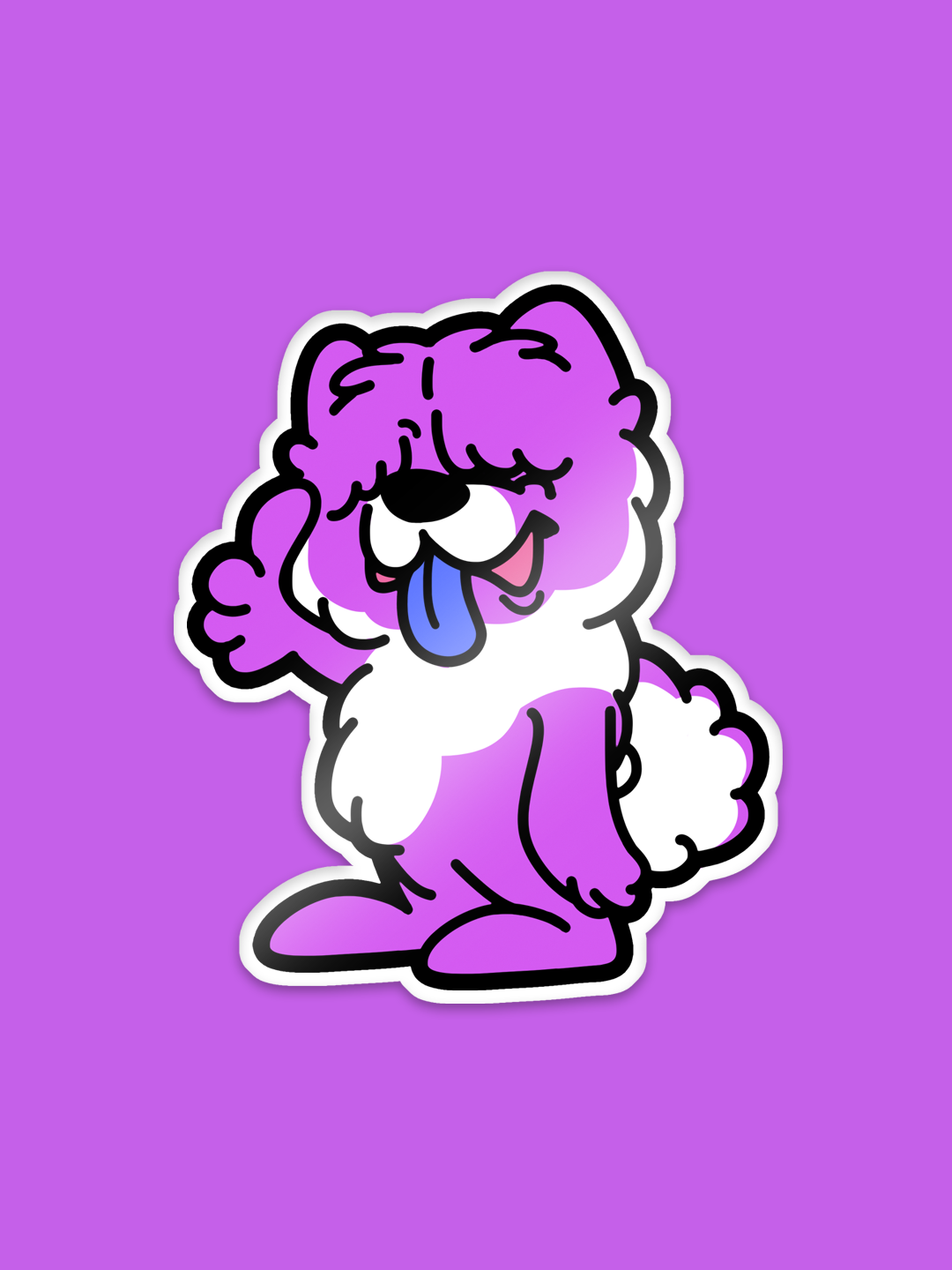 6 good dogs sticker set -vol.1
