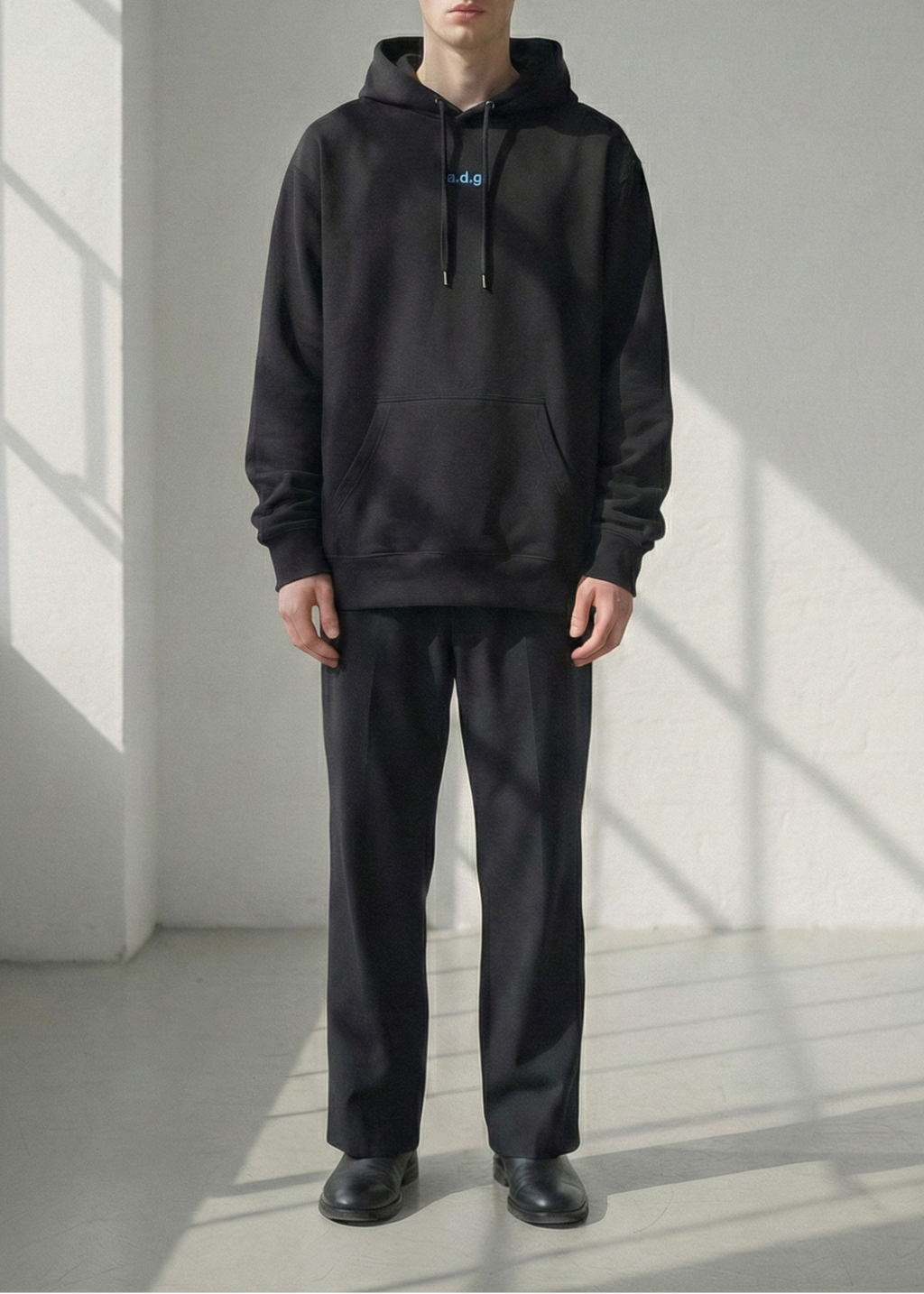 a.d.g. face Hoodie Shiba Inu -柴犬-