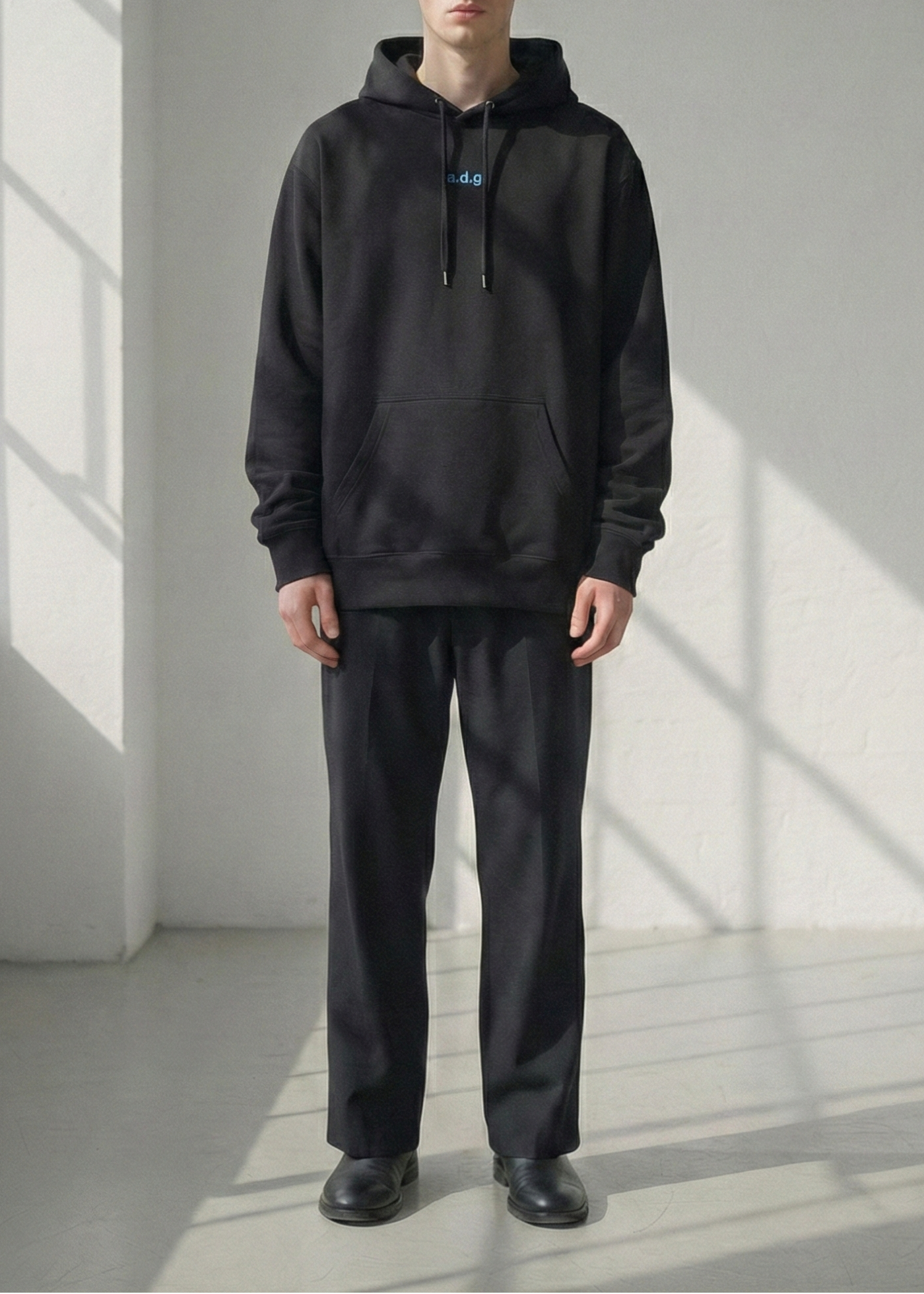 a.d.g. face Hoodie Shiba Inu -柴犬-