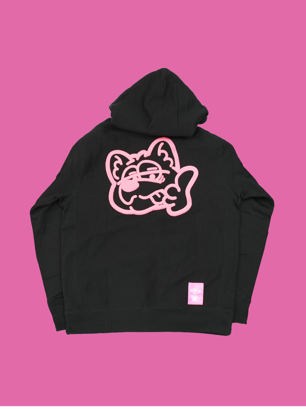 a.d.g. face Hoodie Shiba Inu -柴犬-