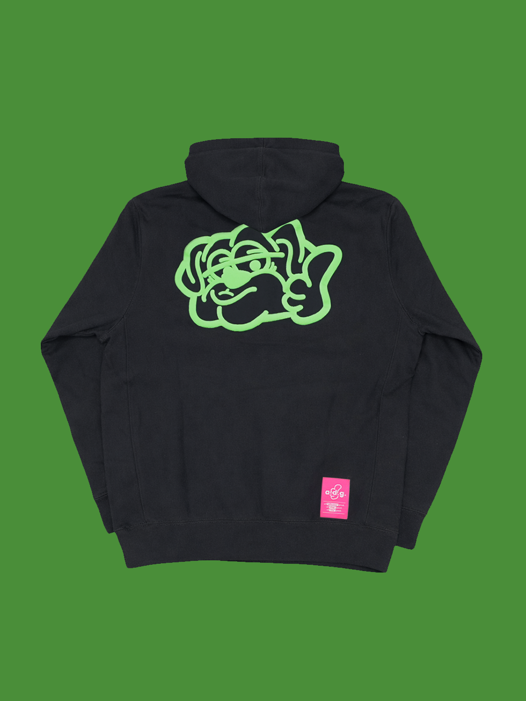 a.d.g. face Hoodie English Bulldog -イングリッシュブルドッグ-