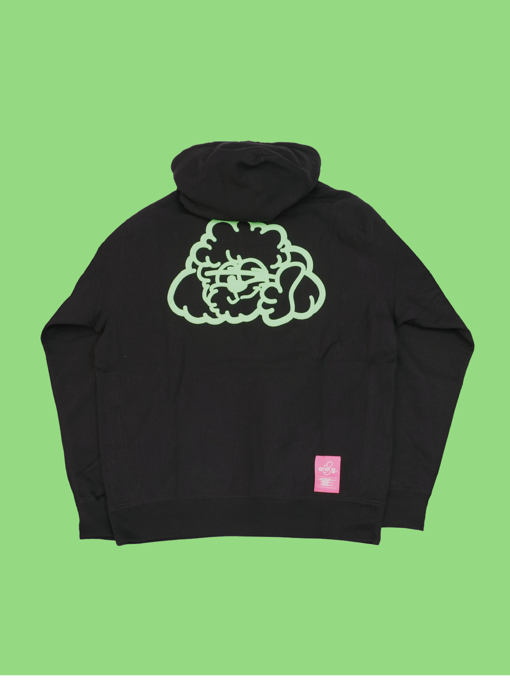 a.d.g. face Hoodie Toy Poodle -トイプードル-