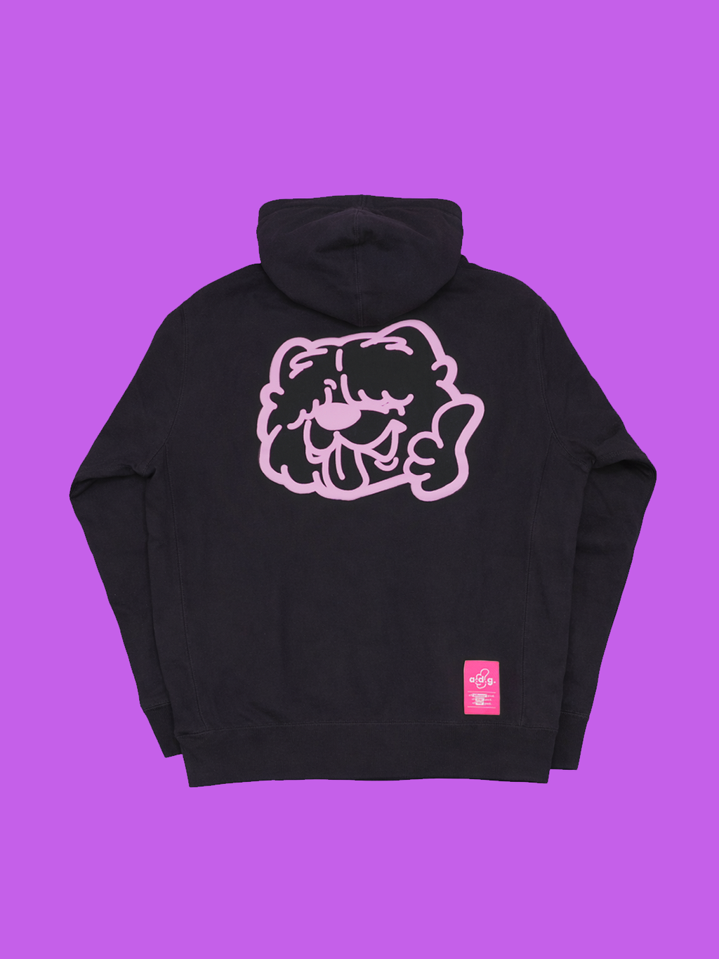 a.d.g. face hoodie  chow chow -チャウチャウ-