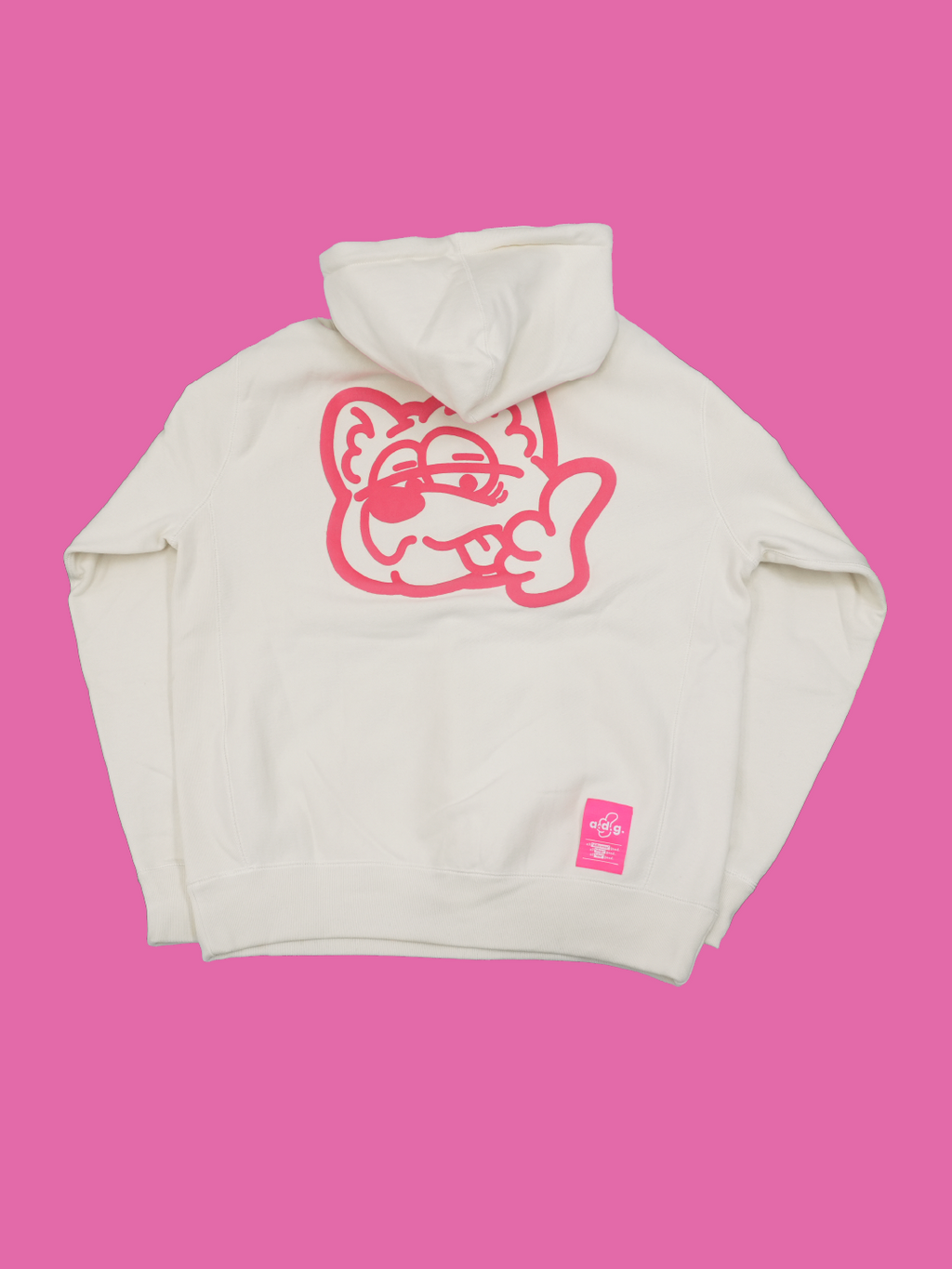 a.d.g. face Hoodie Shiba Inu -柴犬-