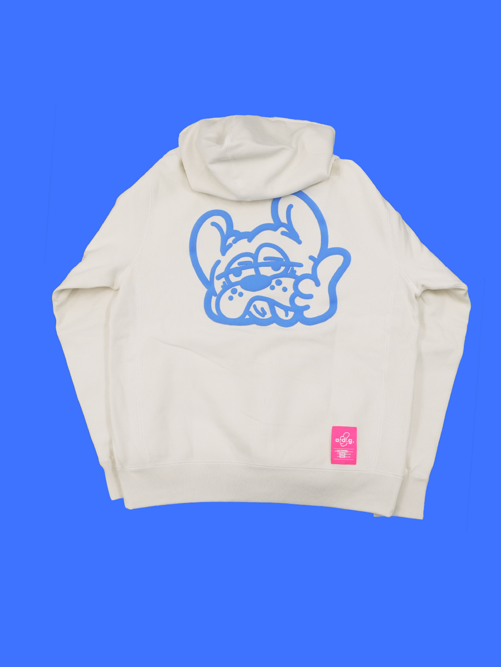 adg face Hoodie French Bulldog -French Bulldog-