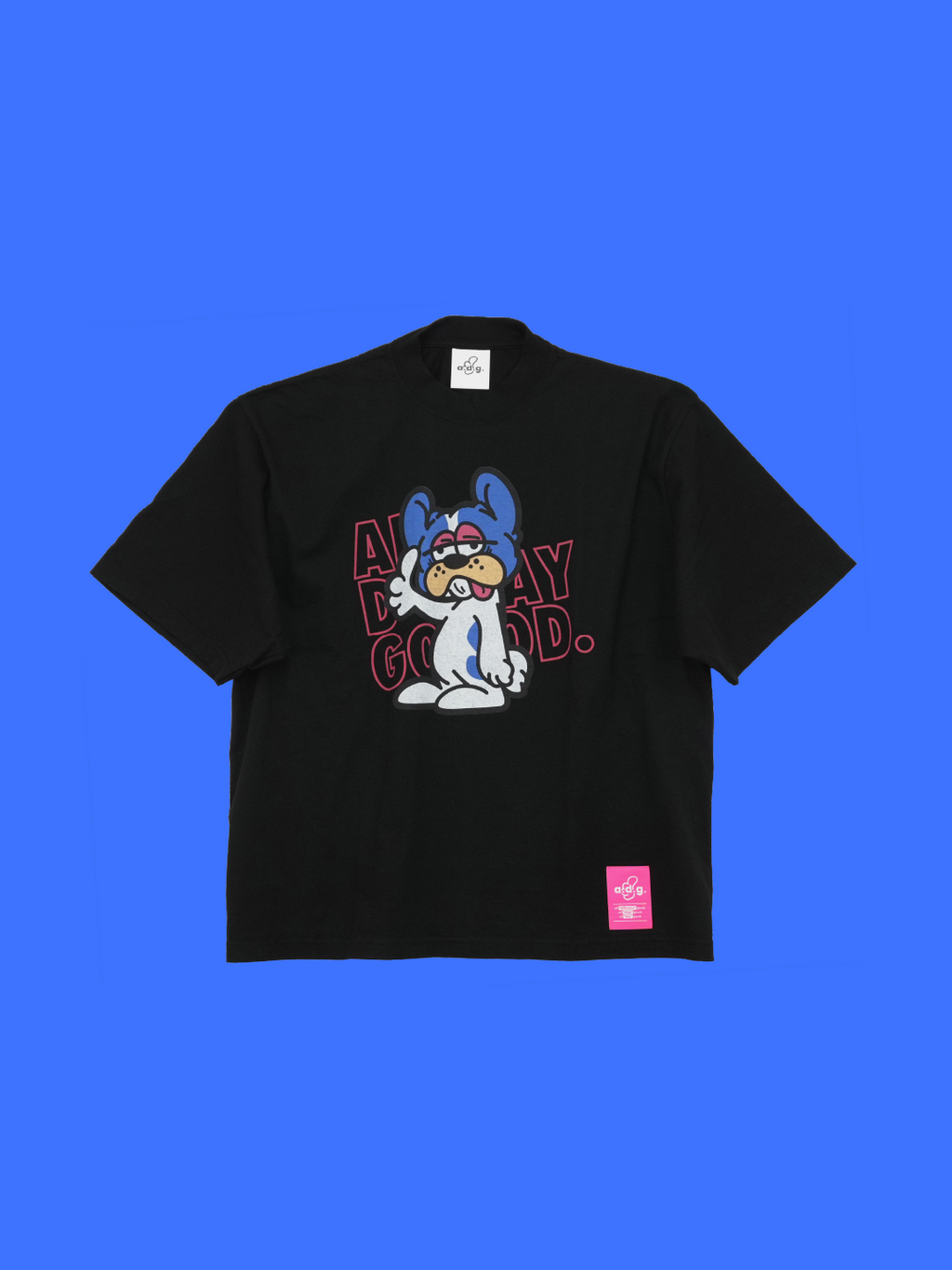 ALL DAY GOOD. tee  french bulldog-フレンチブルドッグ-