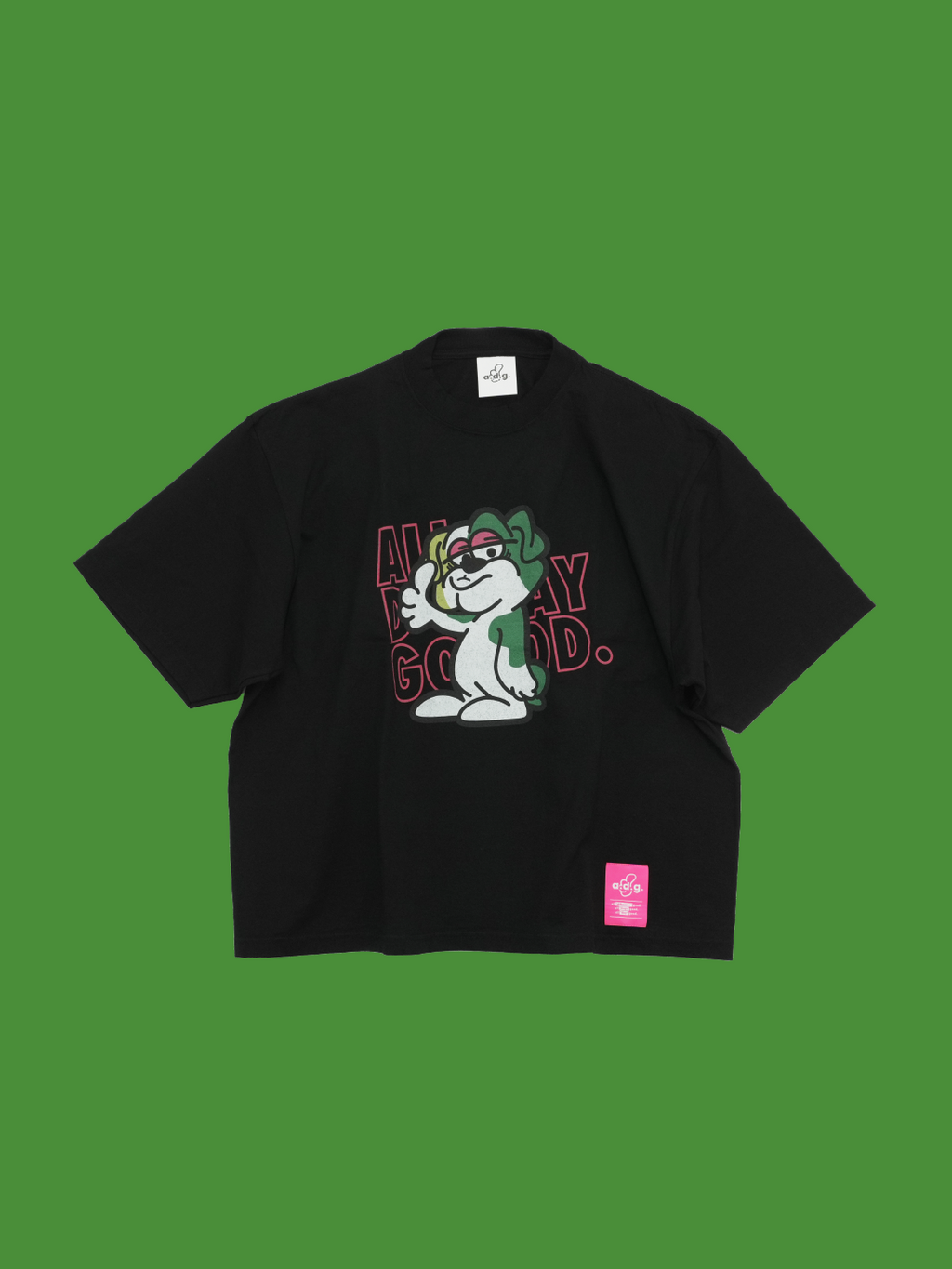 ALL DAY GOOD. Tee English Bulldog