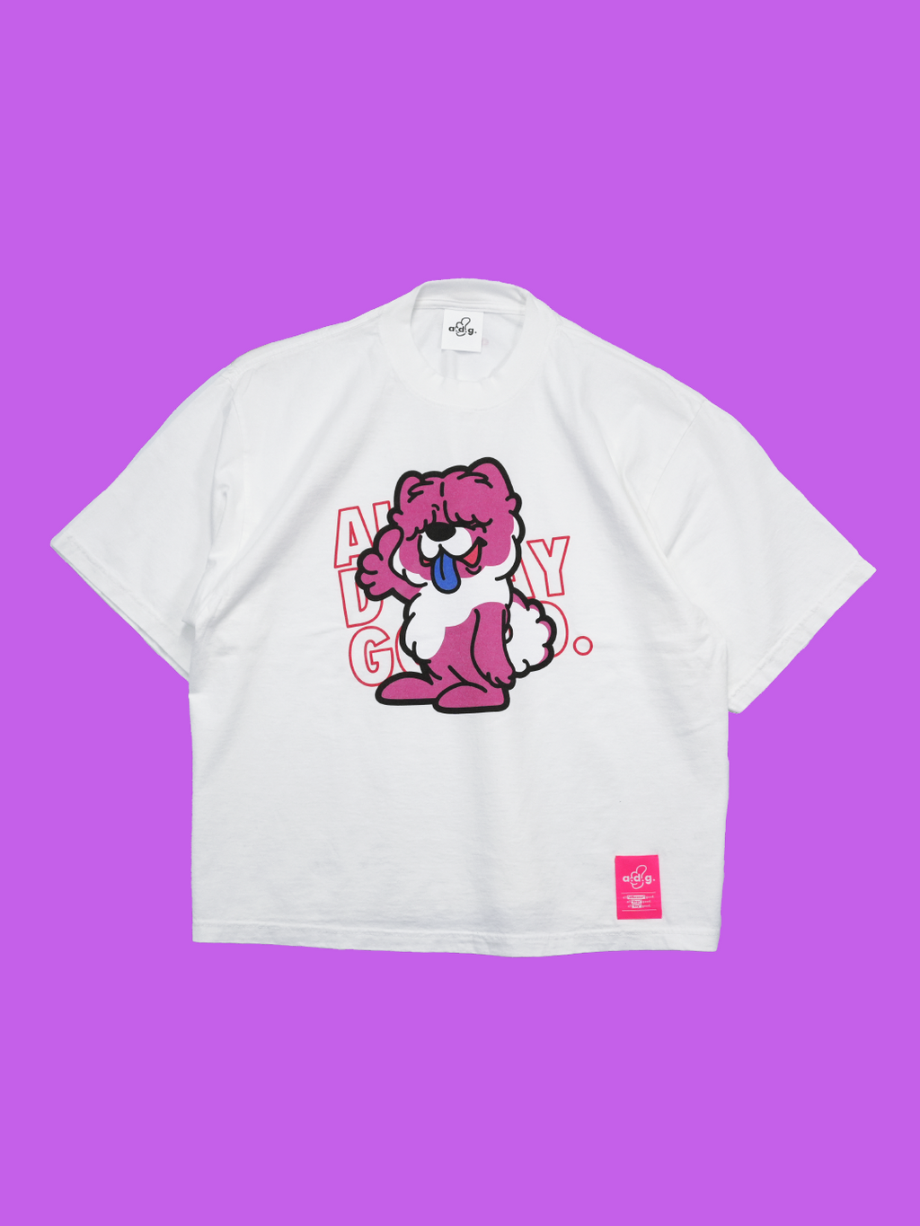 ALL DAY GOOD. tee  chow chow -チャウチャウ-