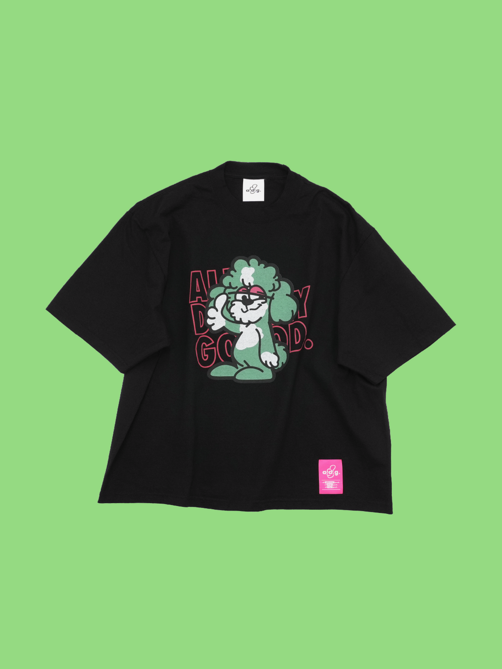 ALL DAY GOOD. tee poodle -プードル-